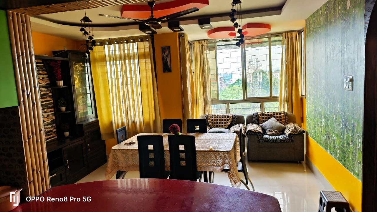 Fully Furnished 3bhk in Tripura Road, Resham Nagar, Beltola Tiniali, Guwahati, Assam, India for Rent